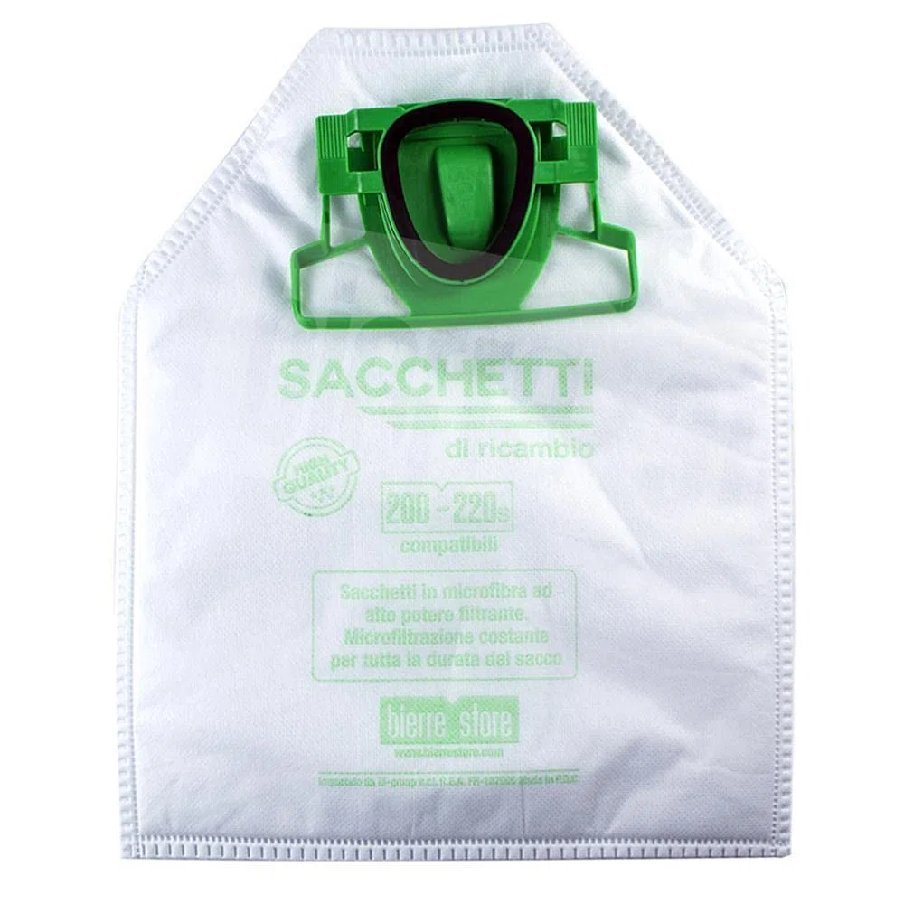 SACCHETTI FOLLETTO VK220 S 200 220S 12PZ COMPATIBILI