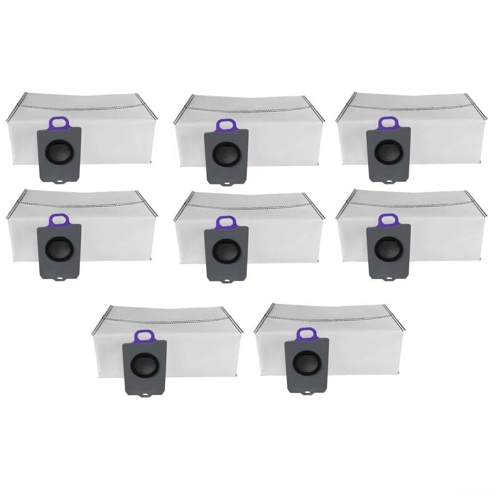 Kit di sacchetti per la polvere in tessuto, compatibili con Narwal per Freo Z Ultra, Z10, Z10 Ultra / X10 Pro, 2/6/10/12 sacchetti di ricambio usa e getta per stazione base (10 pezzi)