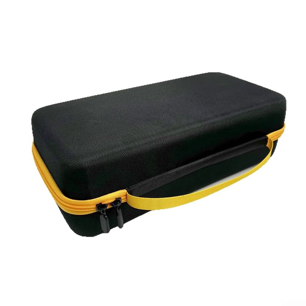 Custodia rigida in EVA per Fanttik Slim V8 V10 per mini aspirapolvere, custodia antiurto con manico e cerniera, organizer compatto da viaggio per auto (nero)