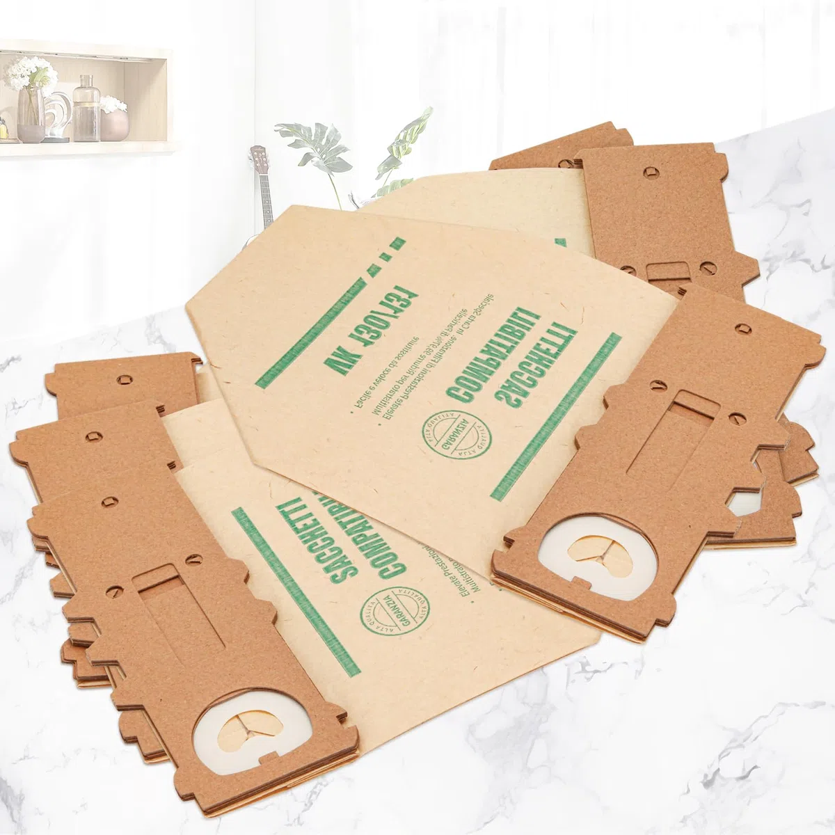 8 Sacchetti per Aspirapolvere vorwerk folletto VK130 VK131