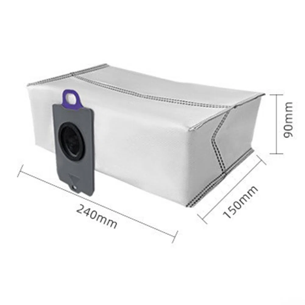 Kit di sacchetti per la polvere in tessuto, compatibili con Narwal per Freo Z Ultra, Z10, Z10 Ultra / X10 Pro, 2/6/10/12 sacchetti di ricambio usa e getta per stazione base (10 pezzi)