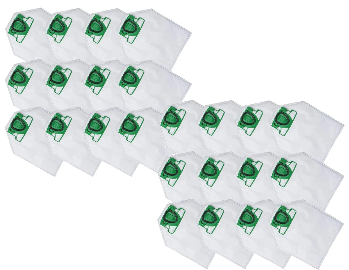 12 sacchetti per aspirapolvere Vorwerk Folletto VK 200, confezione doppia: 2 scatole da 6 sacchetti per aspirapolvere VK 200 e VK200 FP