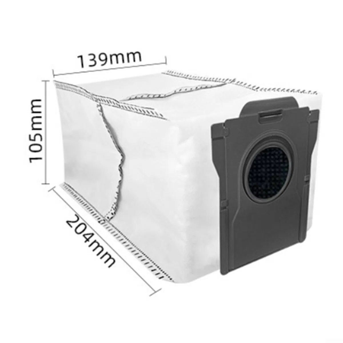 4/10 sacchetti per aspirapolvere MOVA Z60 Ultra Roller Complete Robot di aspirazione e pulizia di grandi dimensioni (10 confezioni)